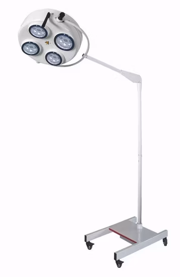 Lumière de lampe d'opération de chirurgie d'halogène de plafond fixé au mur d'équipement vétérinaire médical