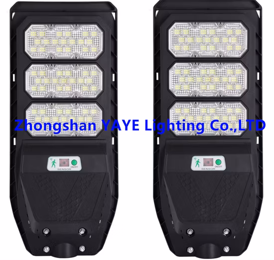 Chine CE usine solaire aluminium 2000/1000/800/600/500W/400/300/200/100W capteur LED IP66 rue extérieure tout en un caméra ABS COB mur inondation jardin lampe de route